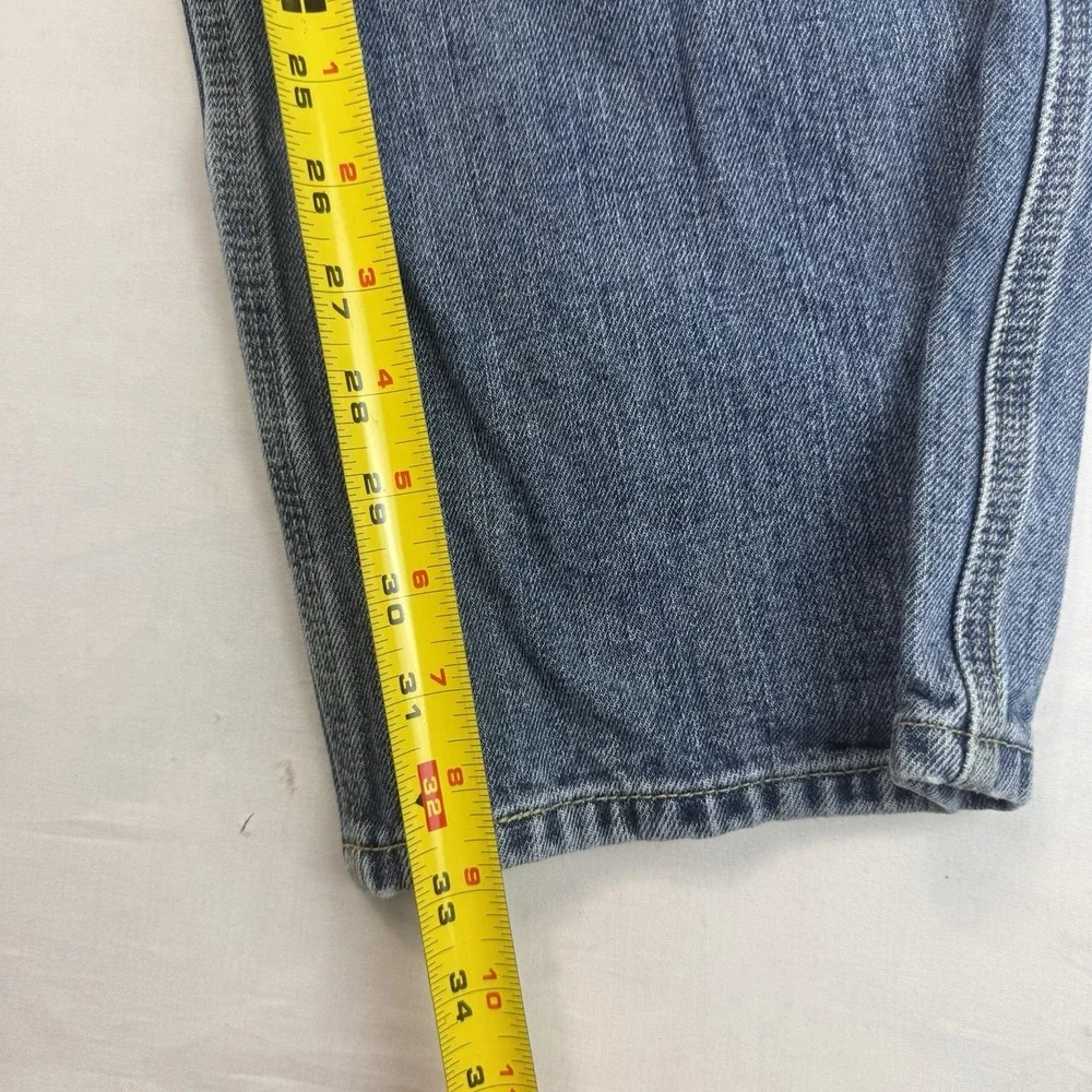 Levi's 550 Carpenter Jeans Mens Size 36x34 Relaxed Fit Utility Denim Workwear